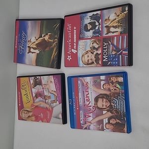 American Girl dvd movie lot Kit Molly Felicity Mckenna Isabelle